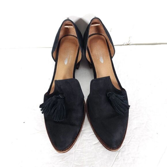 Free People Jeffrey Campbell Women's Charles US8 Suede Slip-On Tassel Loafers - Picture 5 of 15